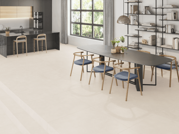 Porcelanato Español Ess Habitat Marfil Rectificado