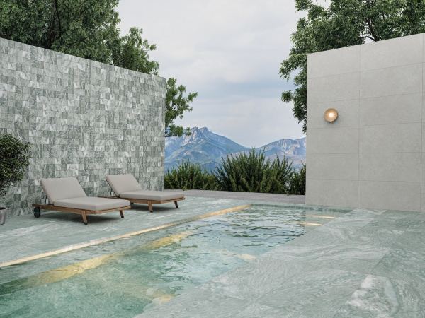 Porcelanato Español N Rlv Sagano Emerald Antideslizante